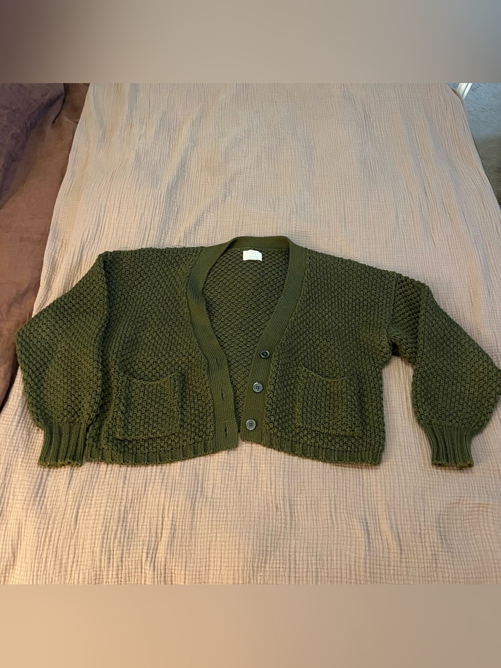 First Rite - Pima Cotton Cardigan